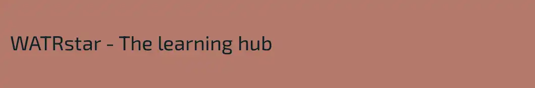 WATRstar - The learning hub